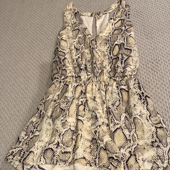 Sunset and Spring Snake Skin Romper - Picture 2 of 3